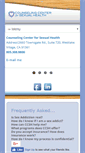 Mobile Screenshot of counselingcenterforsexualhealth.com