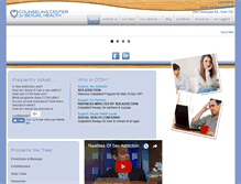 Tablet Screenshot of counselingcenterforsexualhealth.com